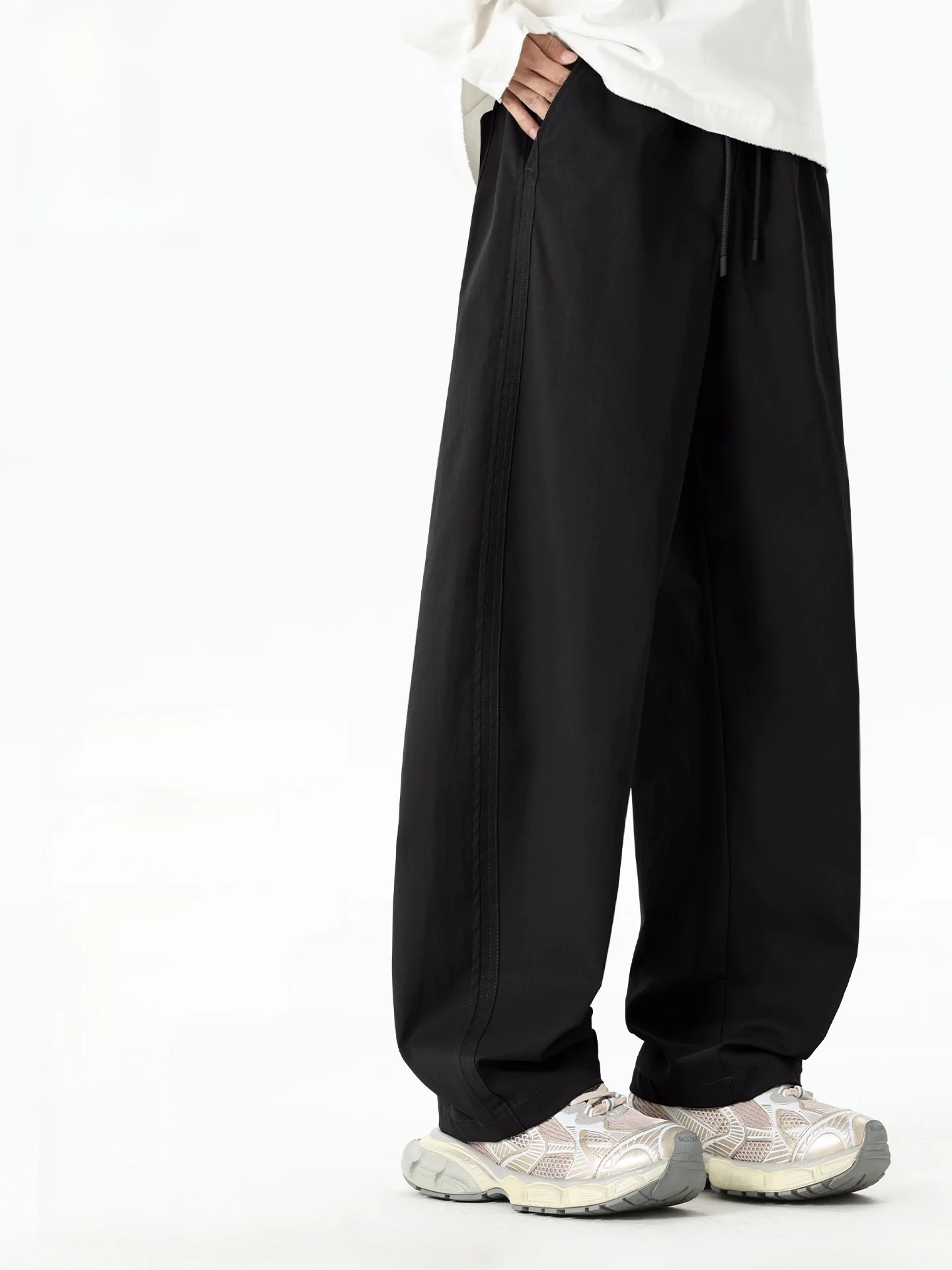 

Мужские прямые повседневные брюки Bla, осенние новые американские рабочие брюки, удобные дышащие брюки из полиэфирного волокна