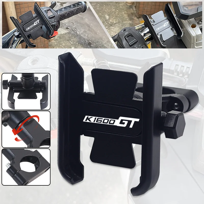 

Motorcycle Accessories For BMW K1600GT K1600GTL K1600B GPS bracket Handlebar Mount Phone Navigation Stand K 1600GT 1600GTL/B