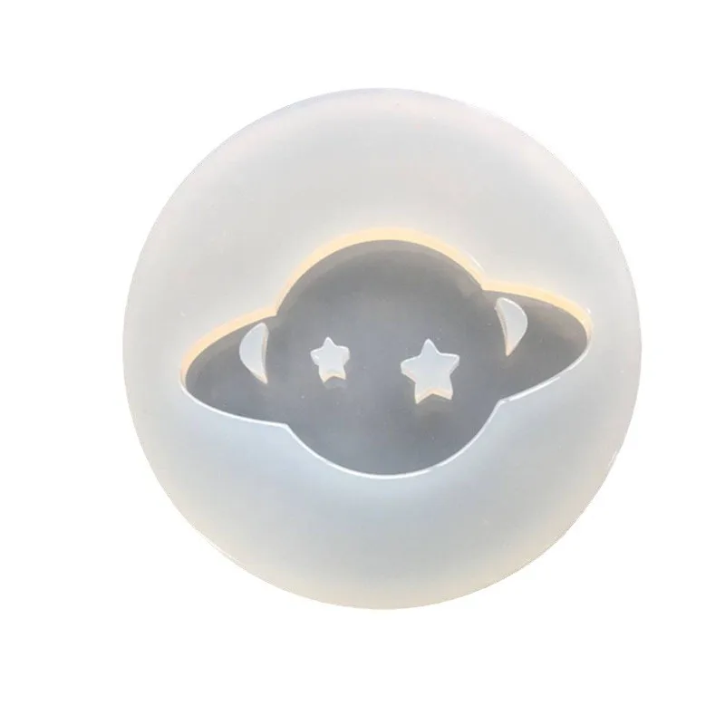 Planet DIY Handmade Glue Mold, Jewelry Pendant, Mobile Phone Case Decorative Clay Silicone Mould 16387