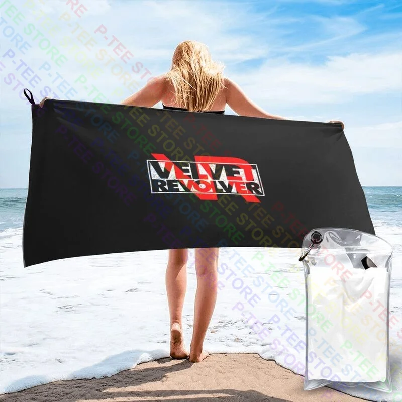 Velvet Revolver Logo Licensed Rock N Roll Band Quick dry Towel Travel Non-linting Sports Towel