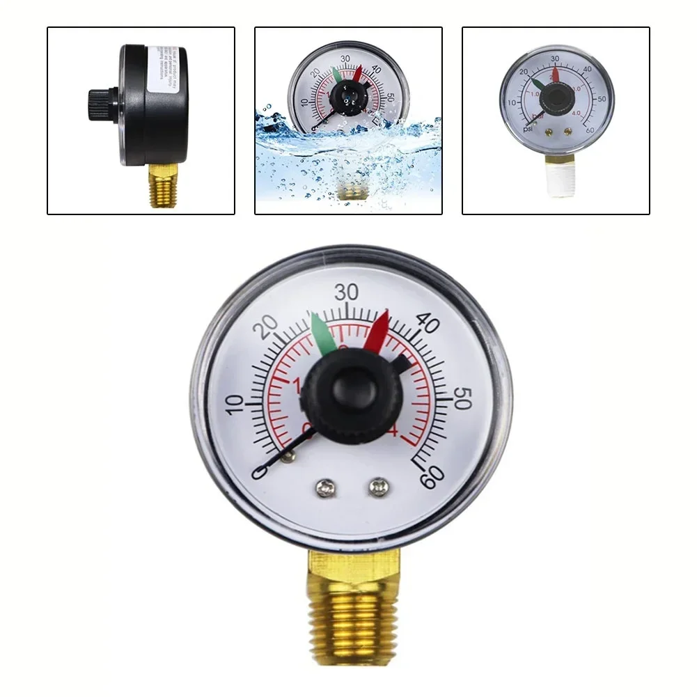 Pressure Gauge For Pool Filter Sand Filter Replacement Outdoor Swimming Pool Equipment Accessories practical ECX271261