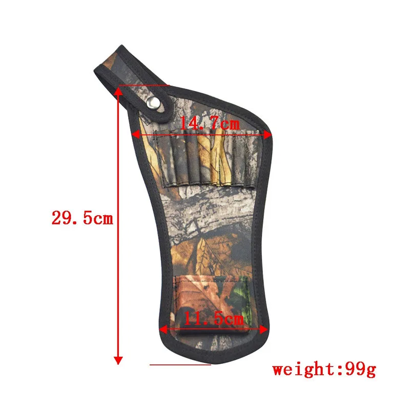 Archery Cross-bow Bolts Quiver 8 Holes Arrow Holder Bolt Hip Quiver Waist Pocket Shooting Hunting Accessories