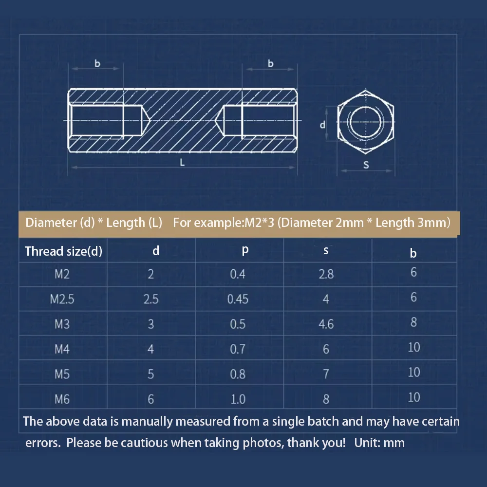5-50pcs M3 M2.5 M2 Hex Brass Motherboard Standoffs Stud Spacing Screw Hexagon Copper Female PCB Pillars Bolt Length 3/4/5/6-80mm
