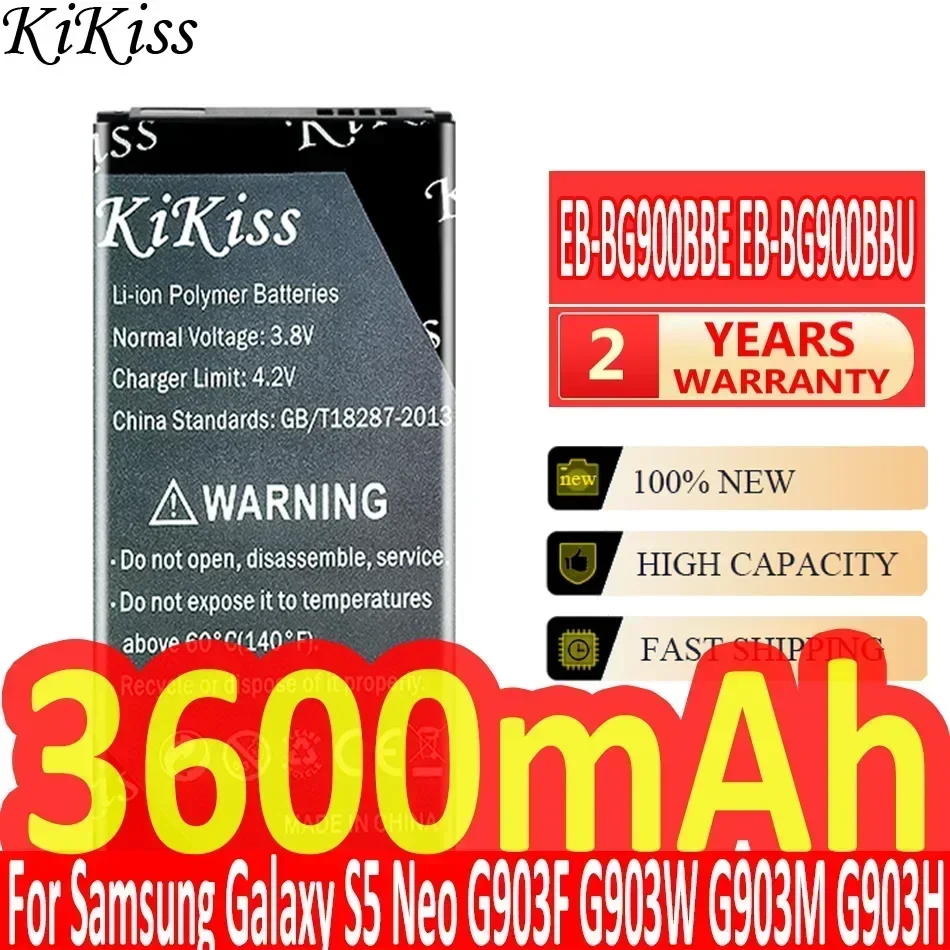 Battery EB-BG900BBE EB-BG900BBU EB-BG900BBC EB-BG903BBE For Samsung Galaxy S 5/S5 Neo G903F G903W G903M G903H/s5 G900S G900F