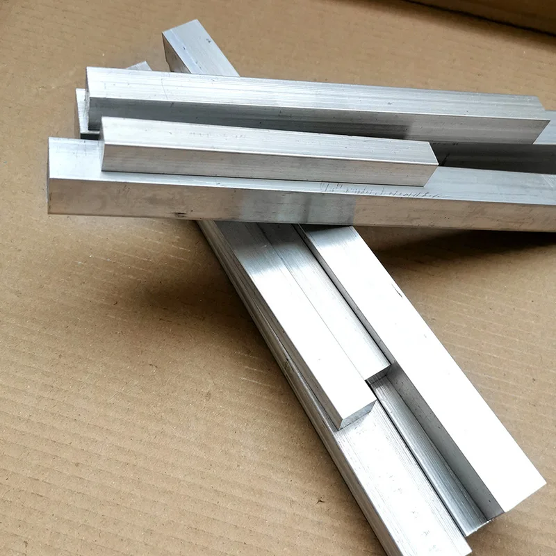 6061 Aluminum Alloy Flat Bar Thickness Width 10mm 12mm 15mm 18mm 20mm Length 100mm 150mm 200mm 300mm