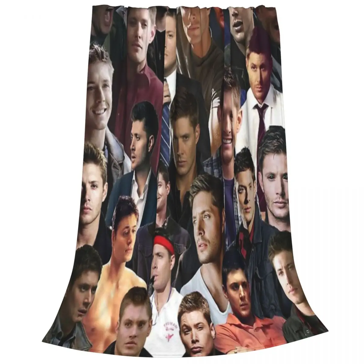 Dean Winchester Soft Flannel Throw Blanket -Cozy and Lightweight Fleece Blanket for Home, Travel, and Outdoor Use All Year Round