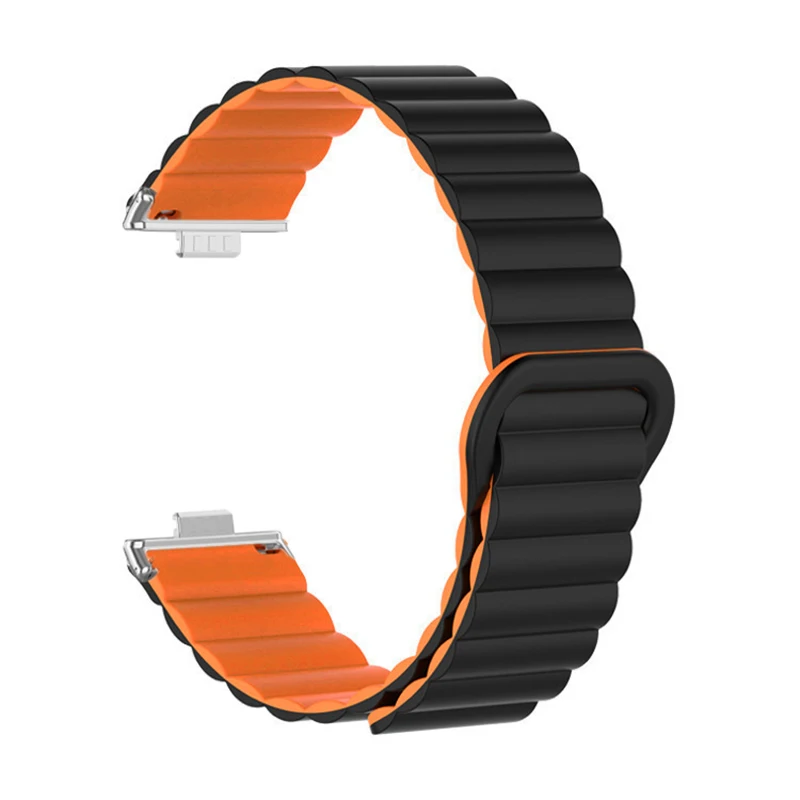 Magnetische Silikon Armband Für Huawei Uhr Fit 4 Pro 3 Sport Loop Band Armband Correa Männer Frauen Armband Für Huawei fit 3 Fit4