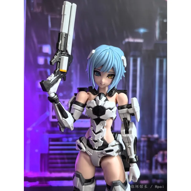 New Stock Genuine NUKE MATRIX Machine Assembly Model Sniper Hunting Fox Vivian Haye Polar White Fox Model Toy Collectibles Gift