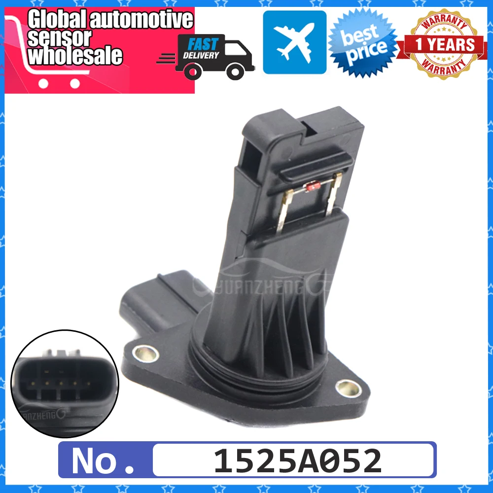 

New 1525A052 For Mitsubishi Lancer Mirage G4 Outlander Sport 2014-2018 MAF MASS AIR FLOW METER SENSOR PE0113215 MA333 MAS0362