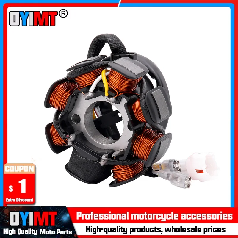 Motorcycle Engine Generator Stator Coil Comp For 250 CHAMPION EDIT SIX DAYS XC-F XCF-W 2011 2007-2009 77039104000