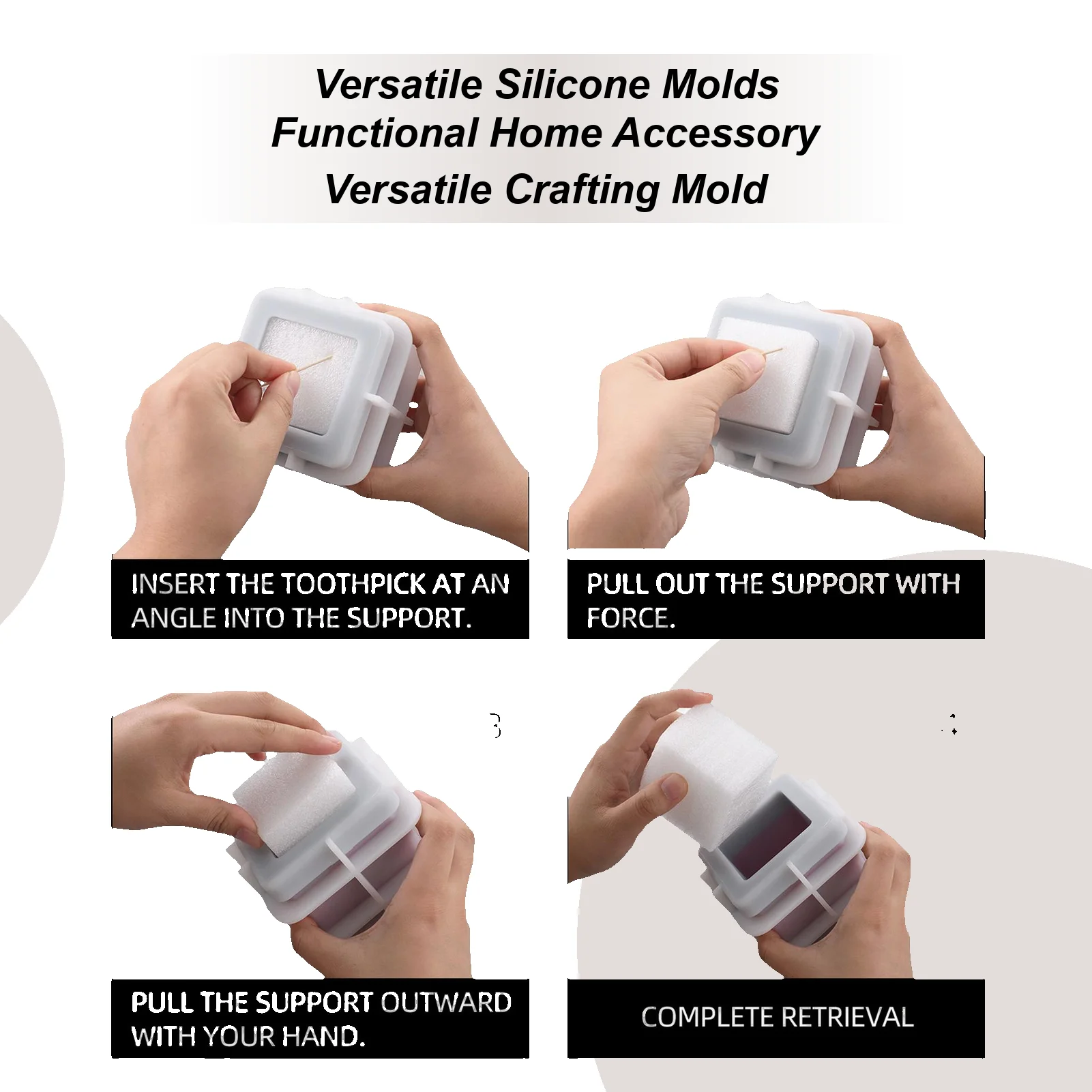 

Силиконовая форма для изготовления рождественских дымохода, силиконовая форма для литья, органайзер для ювелирных изделий, многоразовая форма для зимних праздников, эпоксидная смола