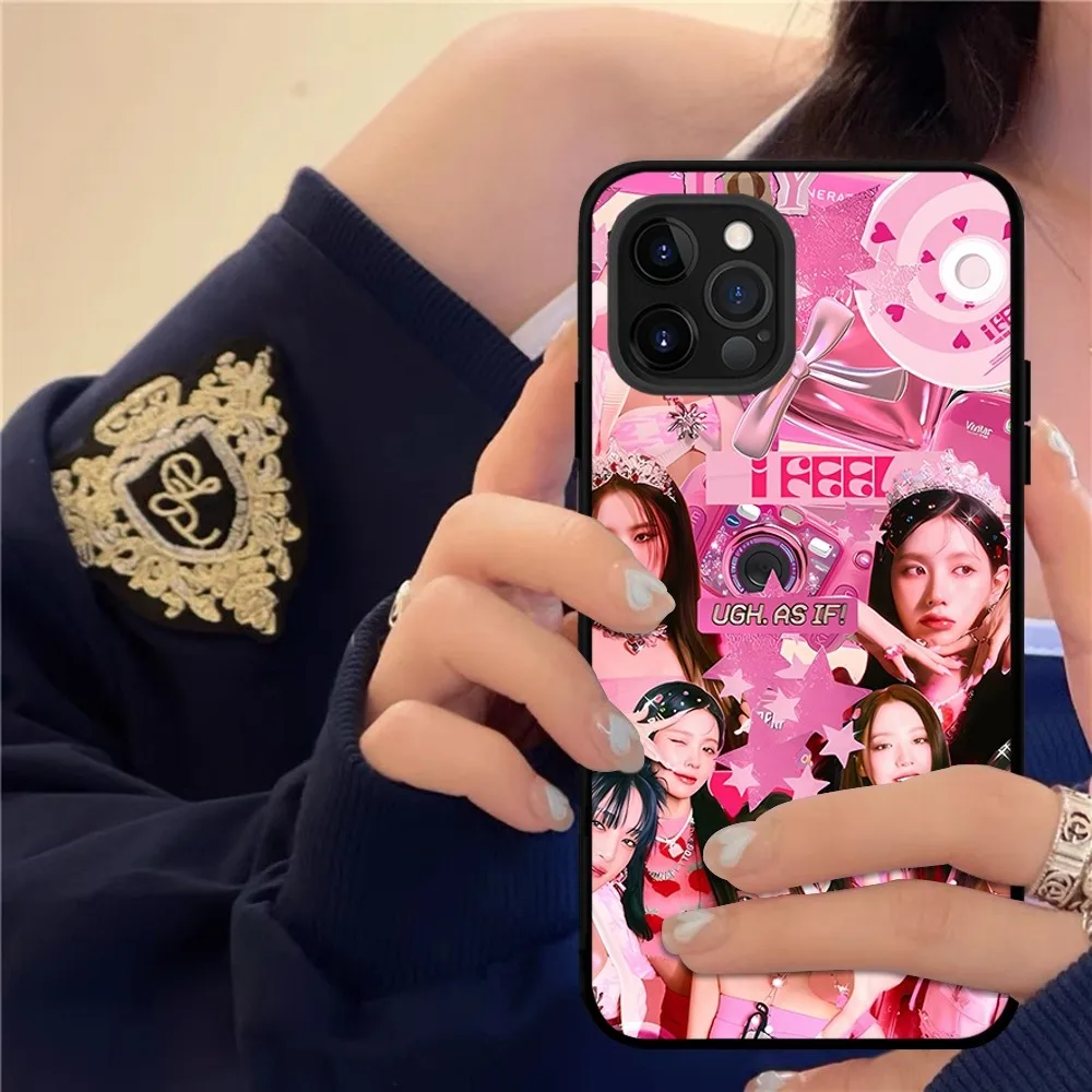 Kpop GI DLE Gidel Phone Case For IPhone 15 8 7 6 6S Plus X SE 2020 XR XS 14 11 12 13 Mini Pro Max Mobile Case