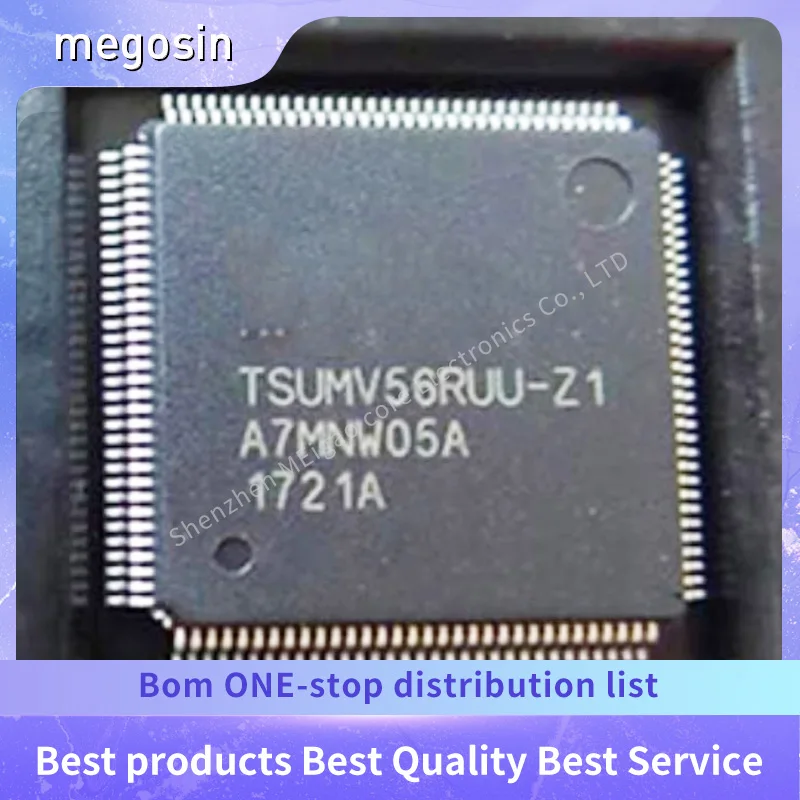 1PCS/LOT  TSUMV56RUU-Z1 TSUMV56RUU TSUMV56 QFP128 Liquid crystal chips in stock