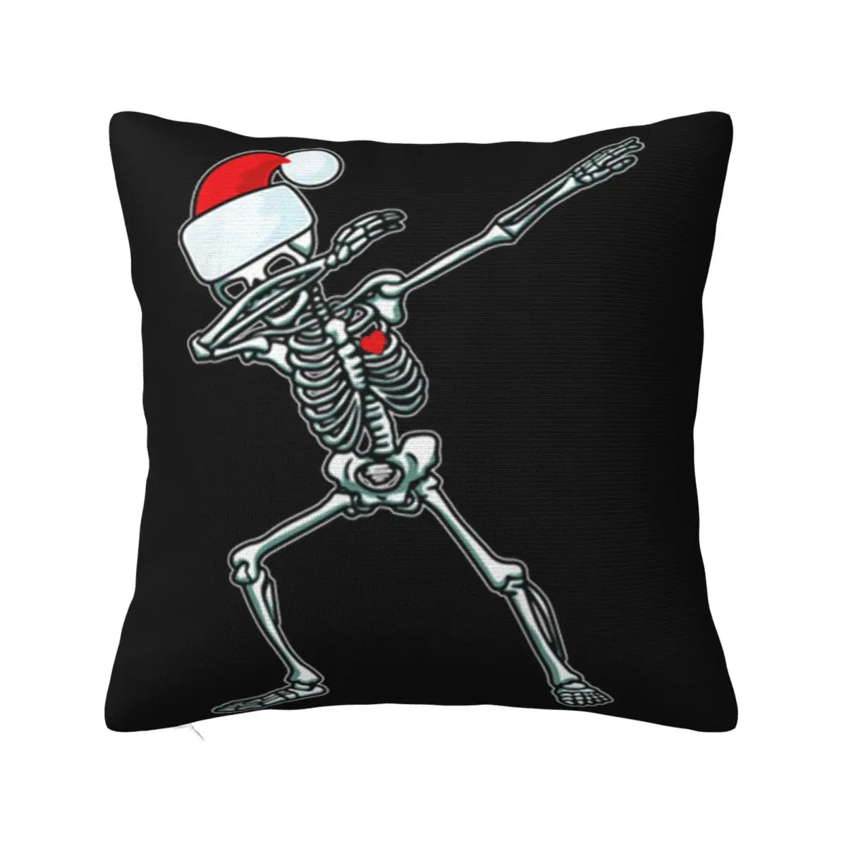 Pretty Dabbing Skeleton Santa Kids Adult Gift Funny Christmas New Design Summer Style Pillow Case