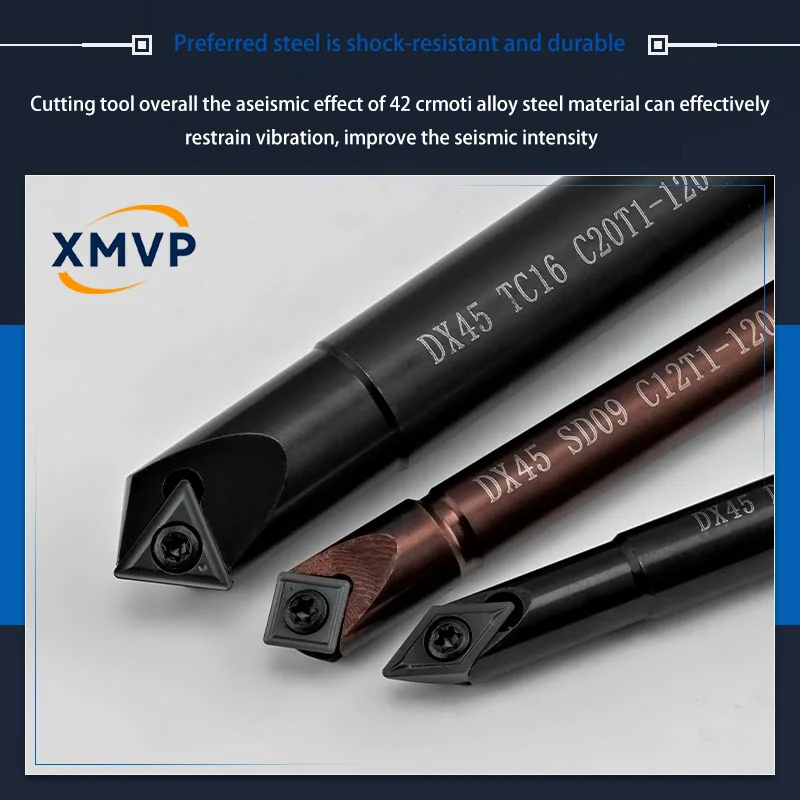 Centering chamfering tool holder, CNC disposable centering drill, DX machine chuck internal hole 45-degree fixed-point drill