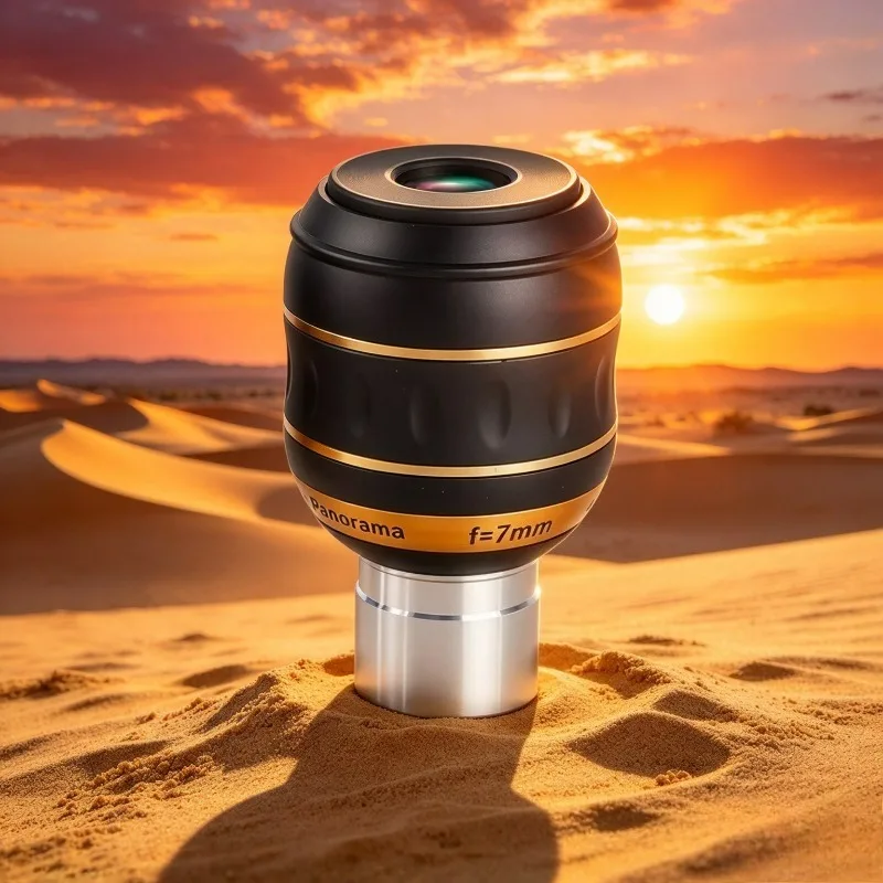 Sky-Watcher 82 Degree Confocal 7mm 1.25-inch Ultra-Wide Angle FMC Telescope Eyepiece - Astronomical Observation Accessory