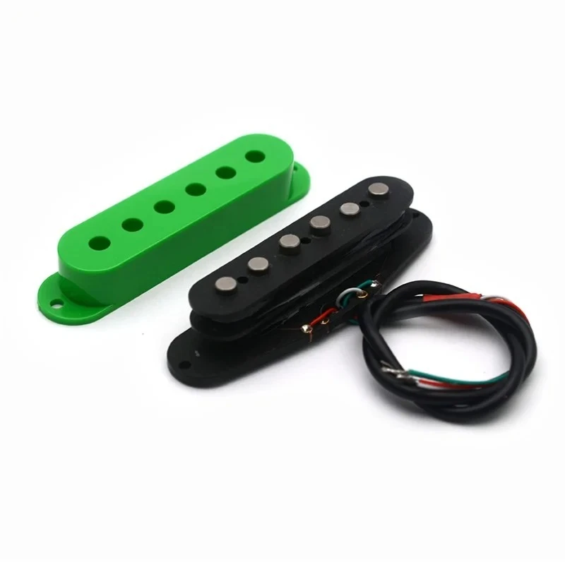 Stacked Humbuck for S/T Pickup Noise Reduction Alnico 5 Staggered Top Pole Pieces Vintage Tone Noiseless Split Coil Guitar parts