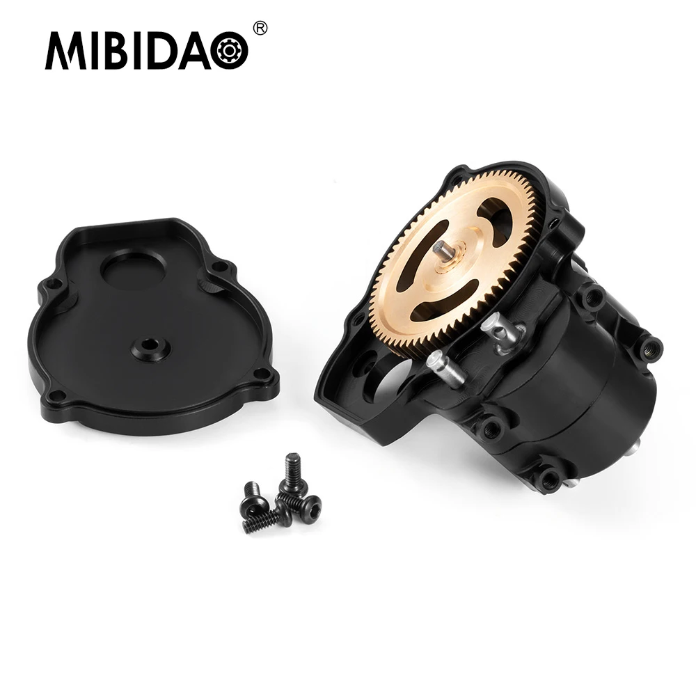 

MIBIDAO Complete Metal Transmission Gearbox for FMS LC80 1/18 RC Car Truck Model Upgrade Parts