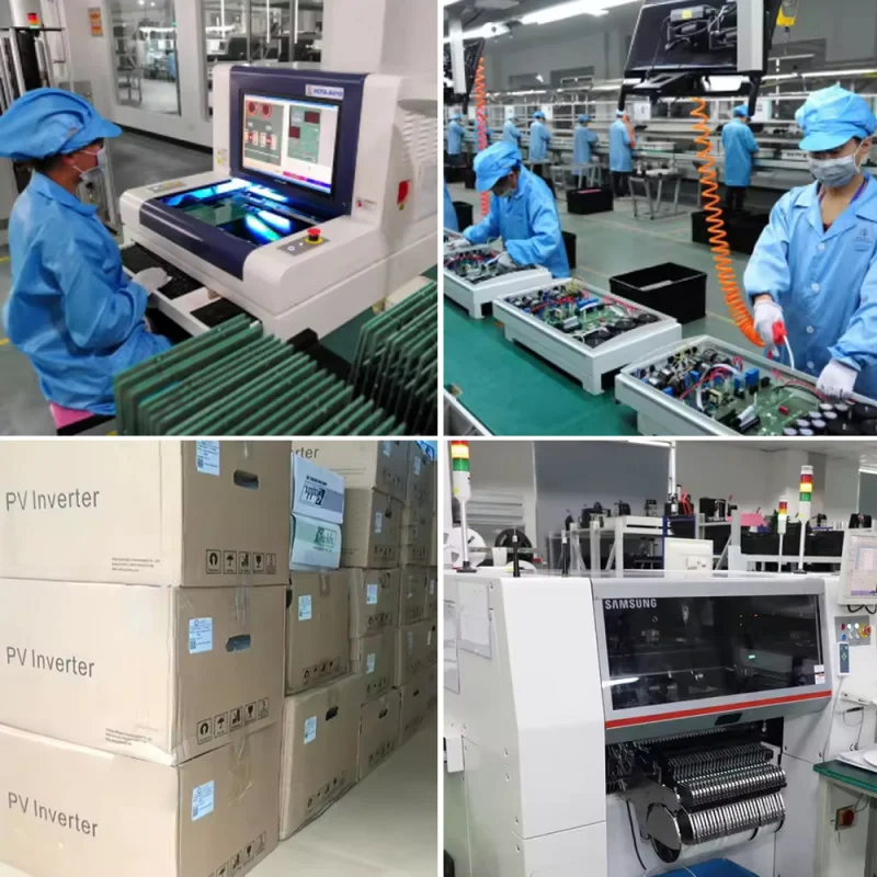 80-110KW Grid Tie Inverter Solar CE Certificado Monitoramento remoto WIFI integrado e O&M