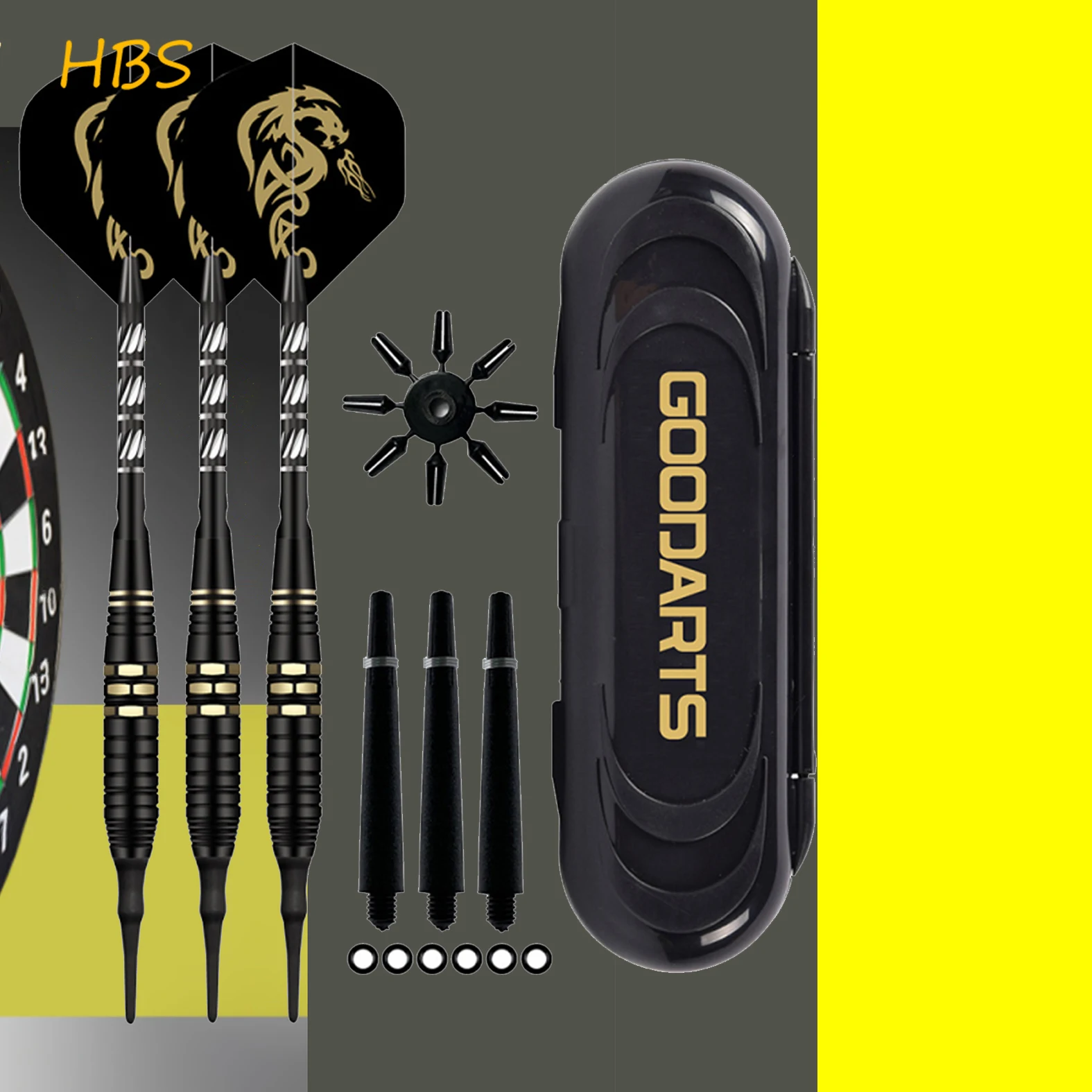 

Indoor Electronic Darts Game Professional Soft Tip Darts 3pcs/set 18g Throwing Game Exquisite Pattern Design