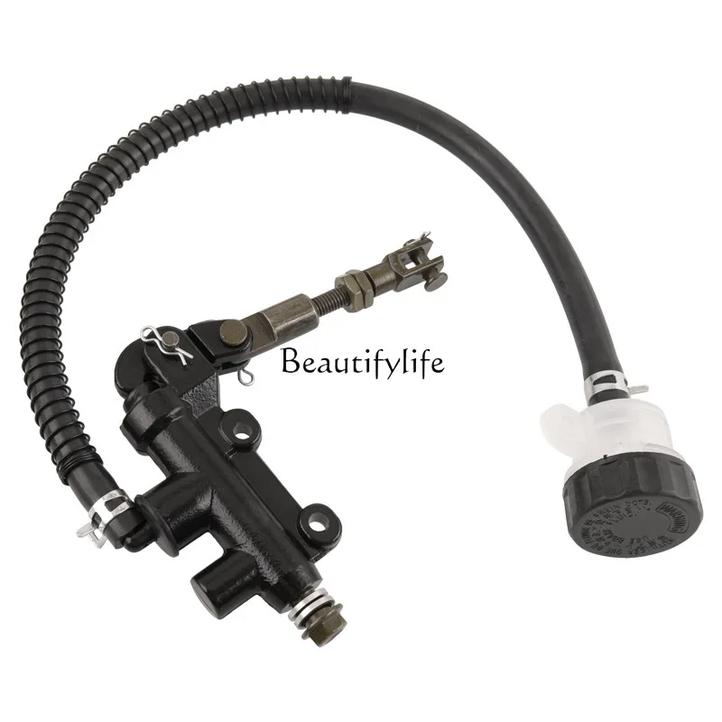

Motorcycle modified pull brake pump foot rear wheel disc hydraulic brake master pump