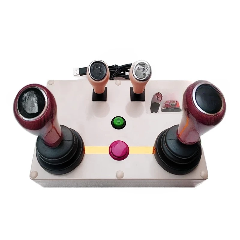 

Simulation driving excavator computer emulator hook machine loader teaching training driving gamepad software