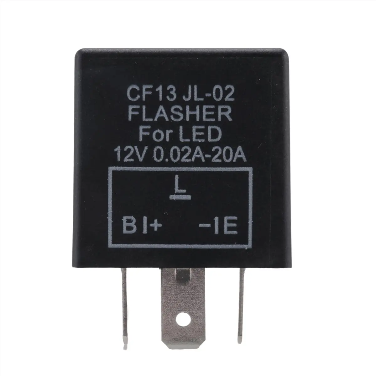 #(Upgraded)Car 3-pin -13 Electronic LED 12V Flasher Relay Fix for Turn Signal Blinker