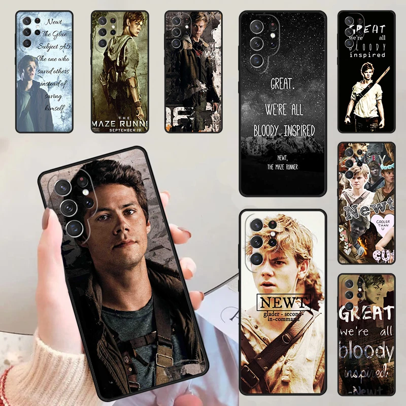 The Maze Runner Poster Newt Phone Cases For Samsung Galaxy S23 S20 FE S21 S22 Ultra Note 20 S8 S9 S10 Note 10 Plus Cover