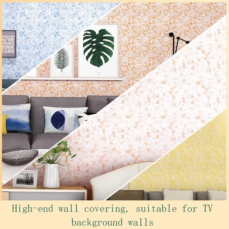 Eco-friendly Fiber Wallcoat Eco-friendly Wallcoat Fiber Paint Self-painting Home Living Room TV Background Wall Plant Fiber Mud