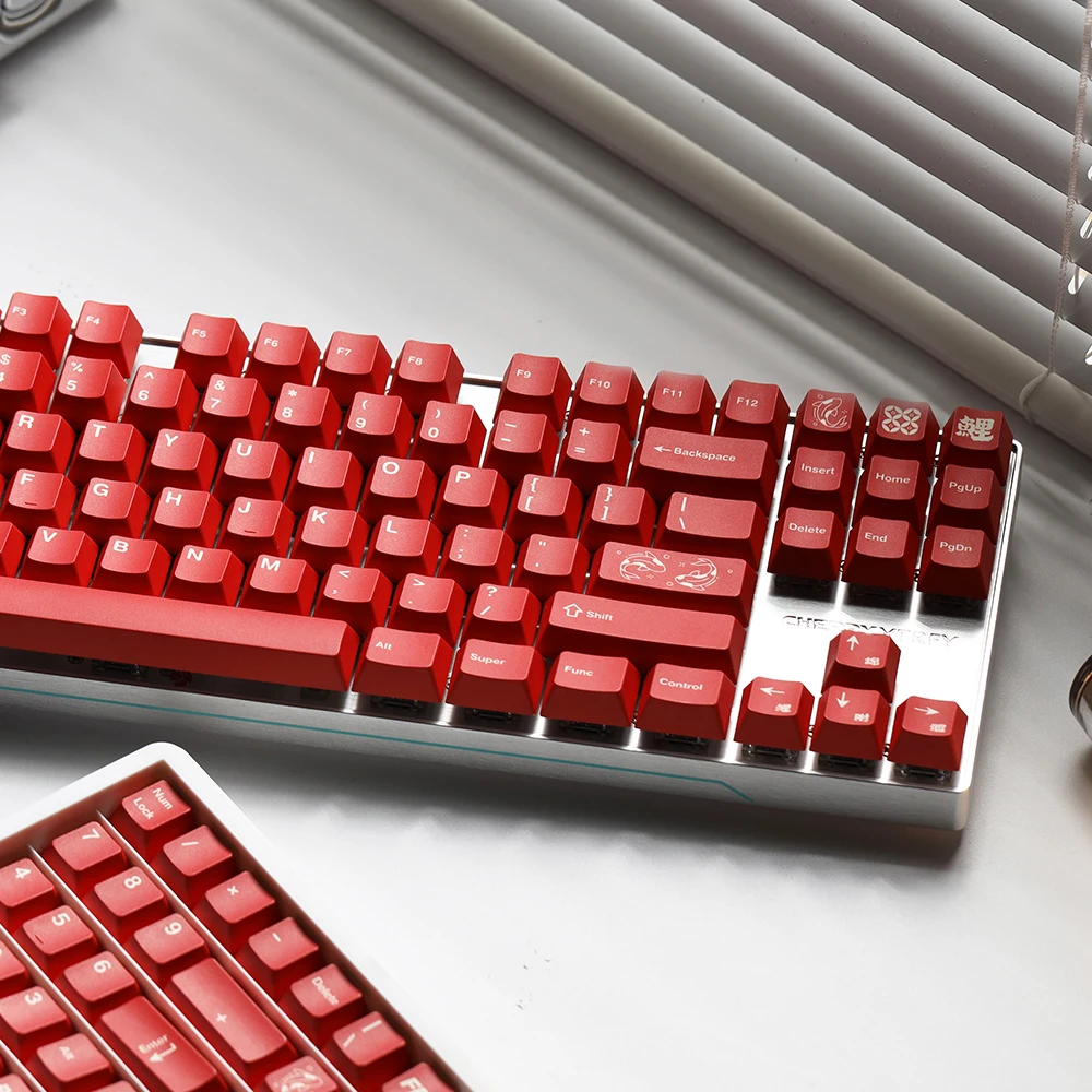 FBB أغطية المفاتيح KOI PBT صبغ الفرعية قبعات المفاتيح المخصصة الكرز الشخصي ل Mx الكرز التبديل الألعاب لوحة المفاتيح الميكانيكية 68 75% 87 98 لتقوم بها بنفسك عدة