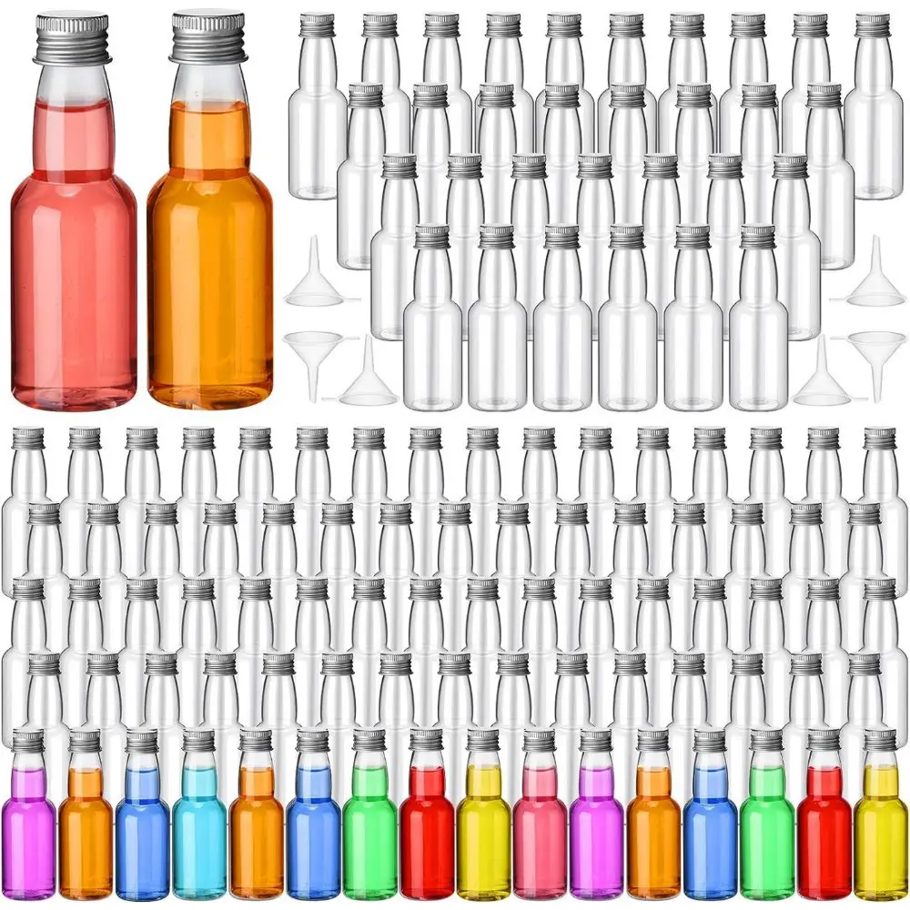 

Mini Plastic Liquor Bottles, Spirit Bottle, Empty Plastic, Alcohol Shot Bottles, Party Favors, Wedding Favors, 1.7oz, 120 Pcs