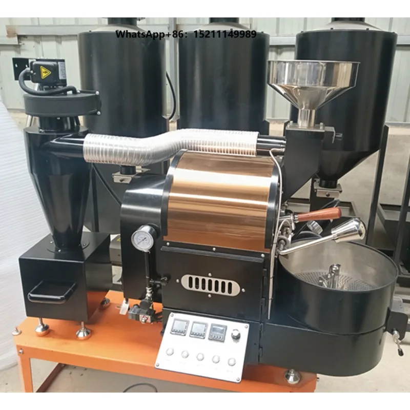Home 1kg 2kg 3kg Coffee Roaster Green Beans Roasting Machine