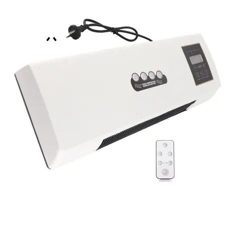 1800W दीवार पर लगने वाला हीटर इलेक्ट्रिक हीटिंग मशीन PTC हीटिंग हीटर बेडरूम बाथरूम के लिए रिमोट कंट्रोल टाइमर के साथ अंग्रेजी संस्करण 8 best sales हीटर की दीवार - №6