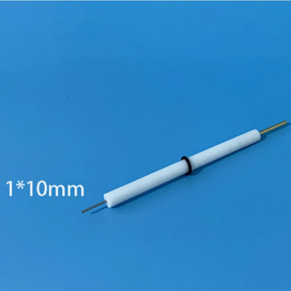 Platinum wire electrode 0.5x37mm/1.0x37mm; Platinum column electrode 1.0x5mm/1.0X10MM. Platinum-assisted counter electrode.