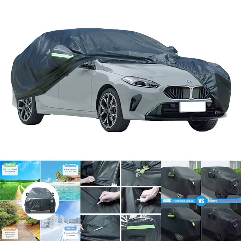 

For BMW 2 Series All-Weather Car Covers 6-in-1 Waterproof Dustproof UV Proof Snowproof Scratch Resistant Protection