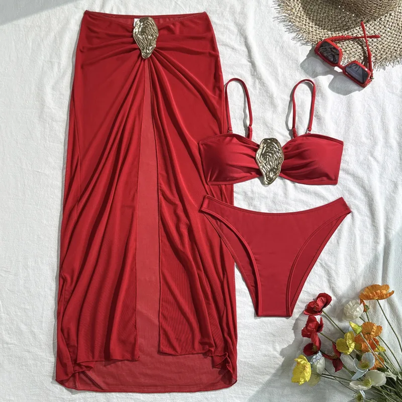 2026 مثير البيكينيات الإناث المايوه النساء ثلاث قطع ملابس السباحة الشاطئ ملابس سباحة لباس سباحة البرازيلي مجموعة البكيني بركة السباح #6