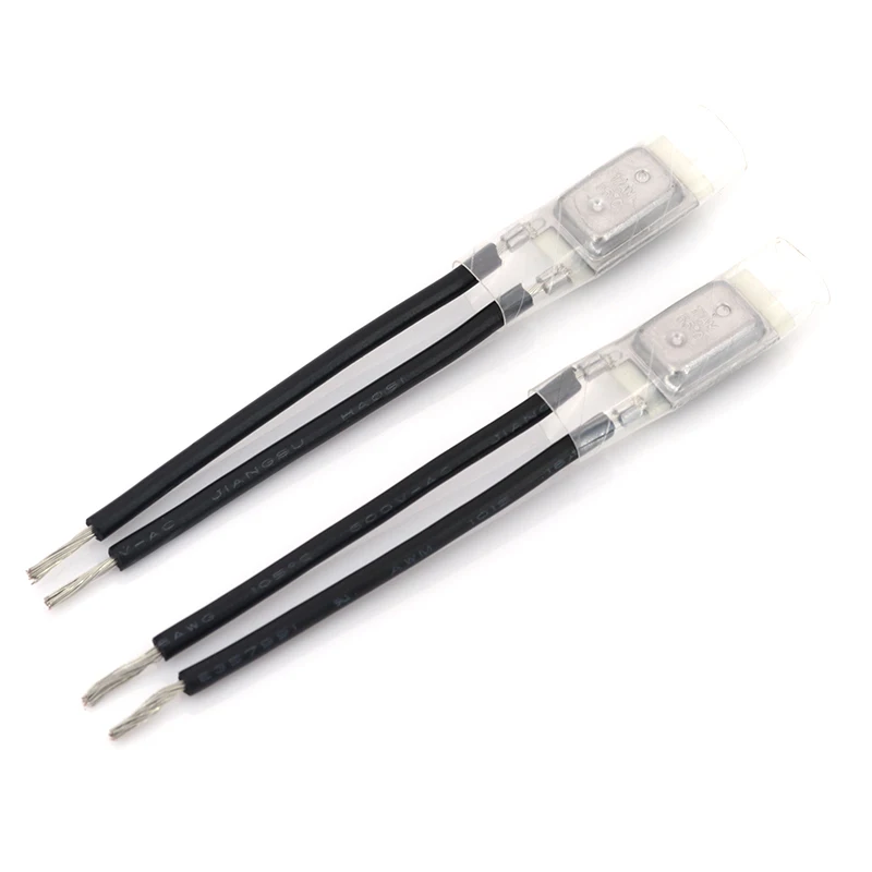 Janino 1PCS 17AM 60-180C 17AM019A5 Normally Closed 10A Overheat Protector Motor Power Temperature Switch Automatic reset Switch