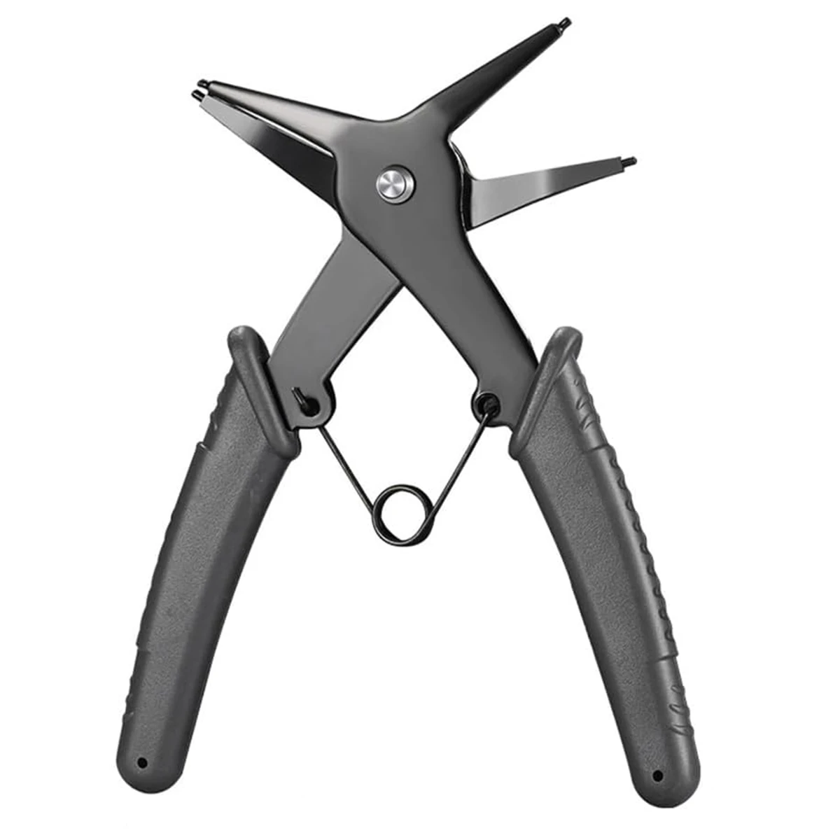 Snap Ring Pliers Dual Purpose Circlip Pliers Removing Reassembling Tool for Internal and External Snap Ring Green