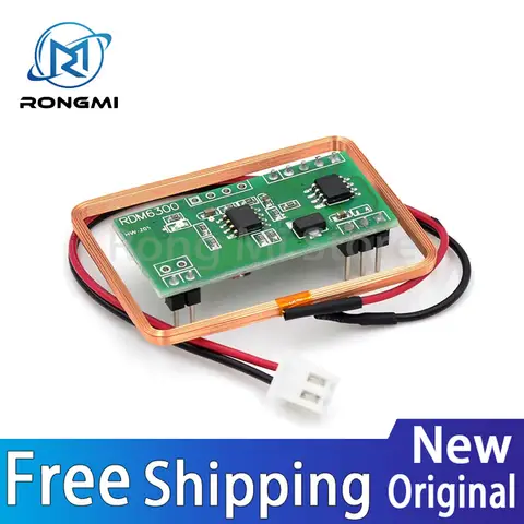 5-50PCS Microcontroller RDM6300 ID card reader module RFID RF module UART serial outpu 100% Quality, In Stock