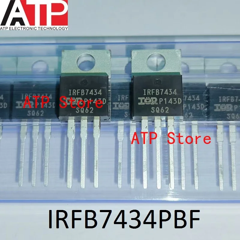 

10-100 шт. 100% новый импортный оригинальный IRFB7434 IRFB7434PBF TO-220 транзистор MOSFET N-CH Si 40 В 317A