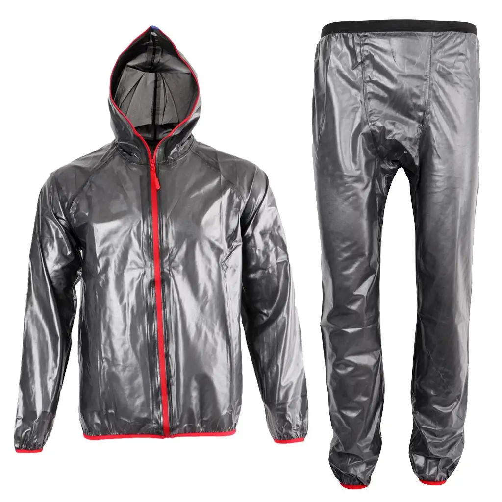 

Bike Cycling Suit Waterproof Hooded Rain Coat Jacket