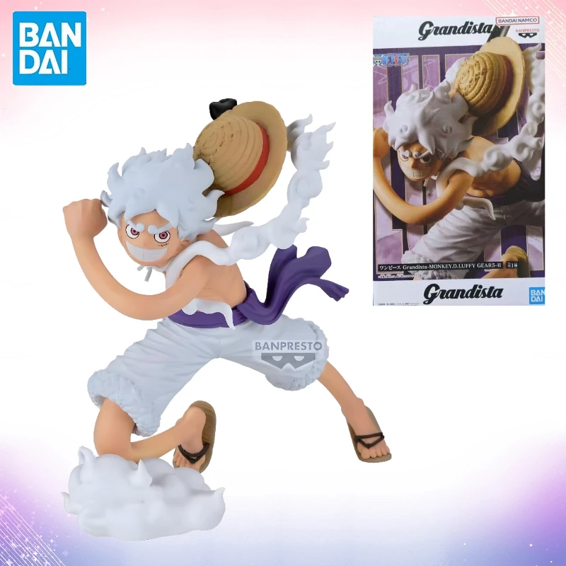 

В наличии ONE PIECE оригинальные украшения Bandai игрушки Grandista Monkey D. Luffy GEAR5-IIAnime фигурка Коллекционная модель подарки WY