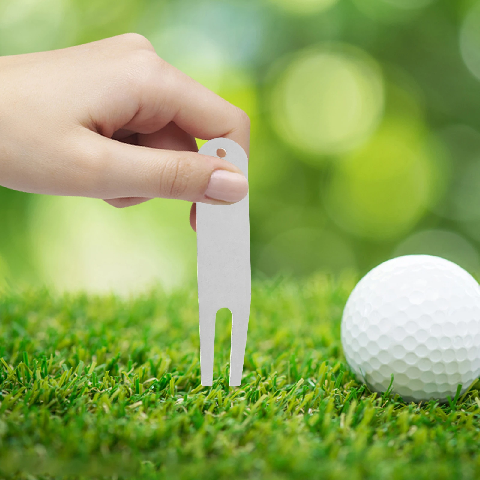 

2Pcs Golf Divot Repair Tools Stainless Steel 304 Portable Forks for Golfing Durable Accessories Outdoor