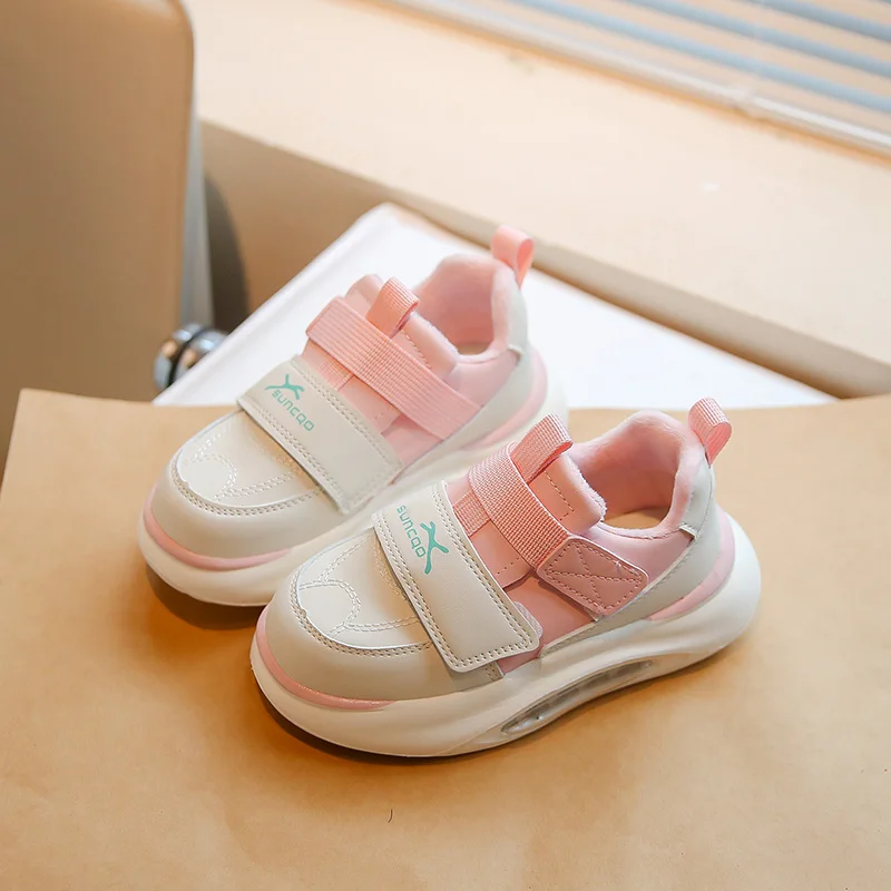 أطفال أحذية رياضية للبنين بنات حذاء كاجوال جلد مقاوم للماء عدم الانزلاق احذية الجري أحذية رياضية طفل الأطفال أحذية رياضية 26-37 #2