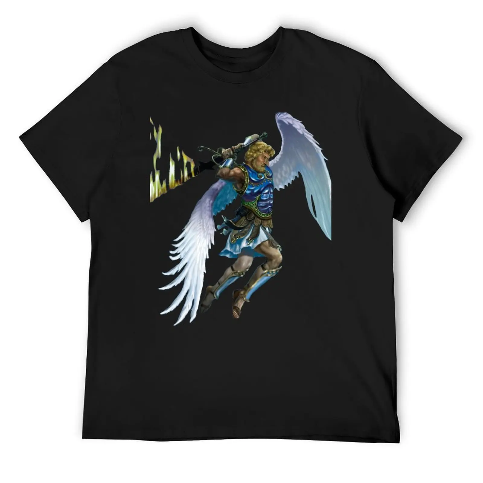 HOMM3 archangel T-Shirt plus size tops Short sleeve tee graphic tee shirt mens big and tall t shirts