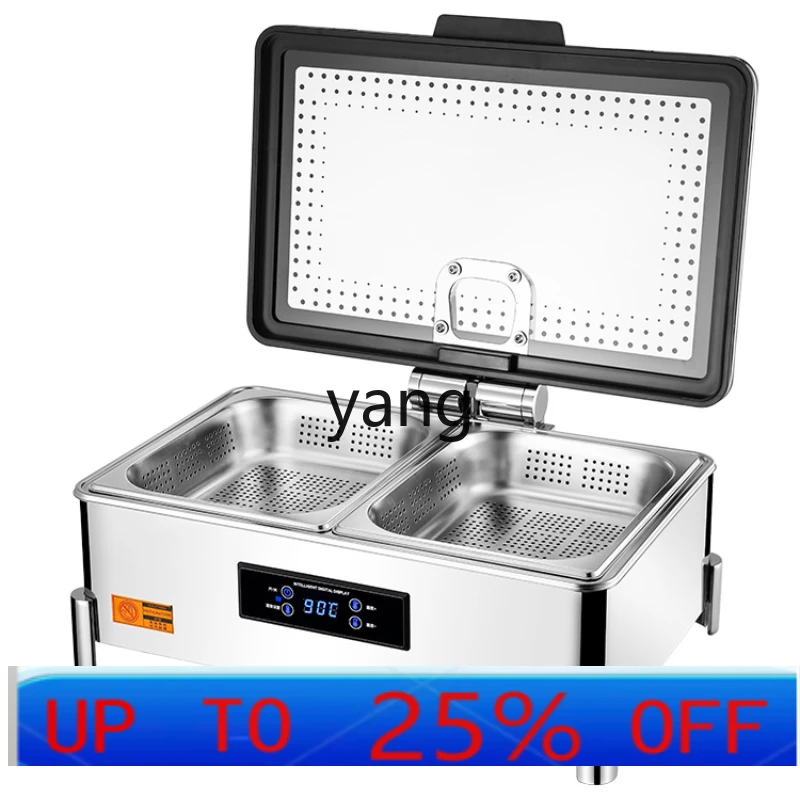 CX Buffet Maintaining Furnace Electric Heating Tableware Fireless Cooker.