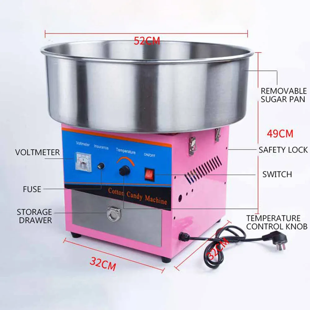 Fully Automatic Cotton Candy Machine Cotton Candy Machine Electric Small Children's Household DIY Candy Machine