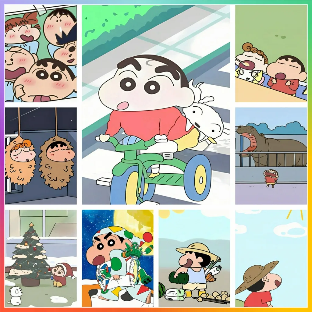 

Карандаш Шин-Чан, аниме, японский набор для алмазной живописи, вышивка крестиком, мозаика, вышивка, домашний декор, 5D DIY, искусство, новый детский подарок для детей