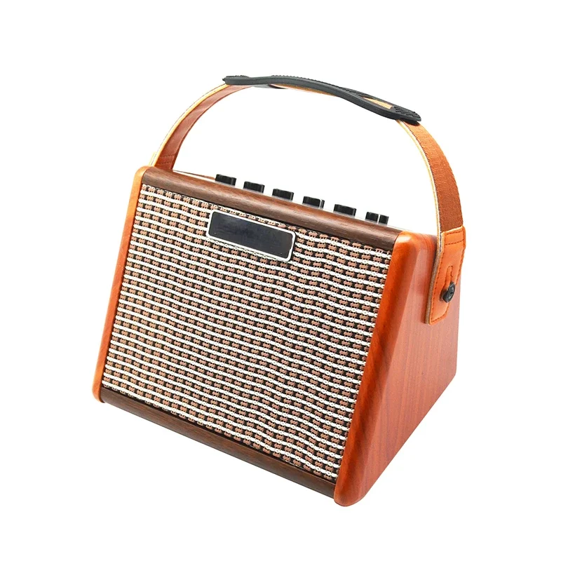 

Intelligence Guitar Speaker, Bluetooth, Wireless, Portable, Musical Instrument, Outdoor Playing and Singing, Audio Vibration Pic