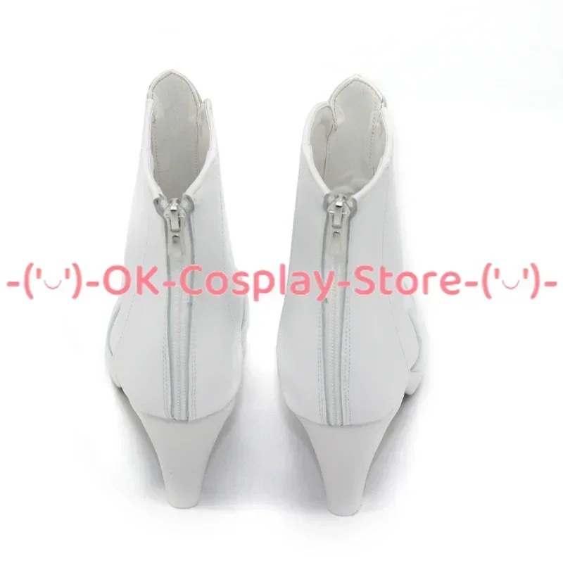 [Custom Made] FGO Saber Morgan Cosplay Shoes PU Leather Shoes Cosplay Prop Halloween Party Boots